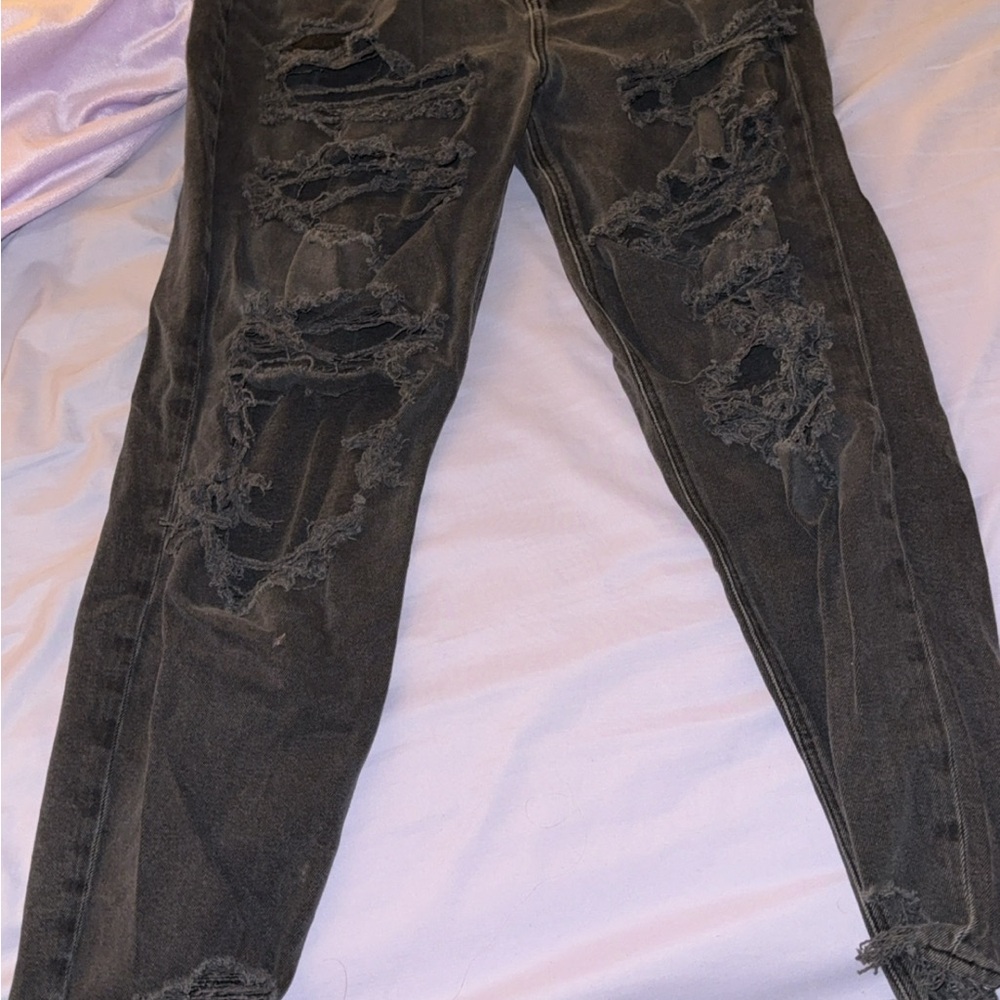 American Eagle Outfitters Black High Rise Jeans